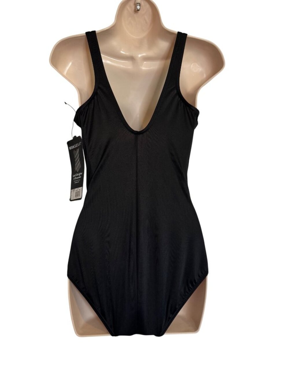 Miraclesuit Arden Size 10DD Black High Neck One Piece Swim NWT $178 - Picture 13 of 16